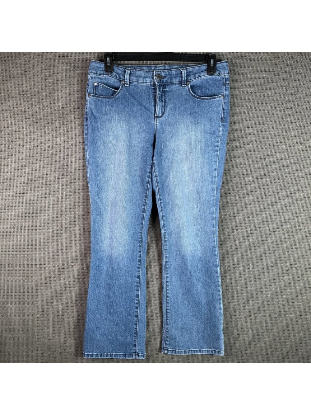 Relativity Light Wash Denim Bootcut Jeans Women's Size 10 Straight Leg Classic